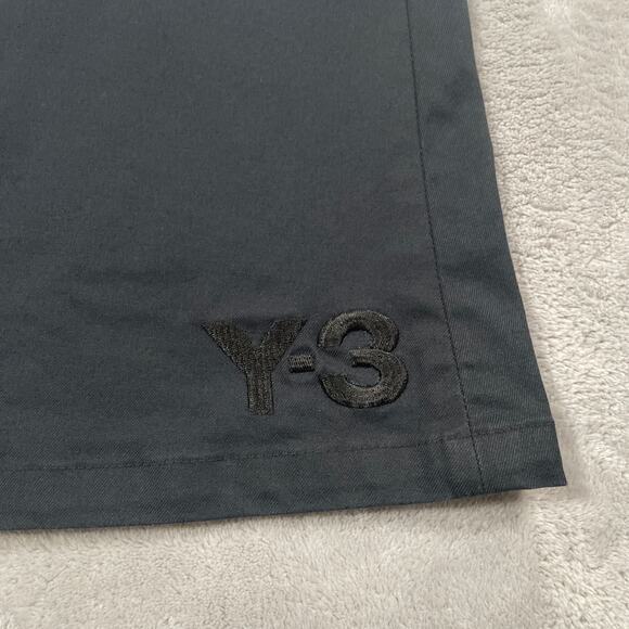 Y3 Yohji Yamamoto Adidas Mini Skirt Small Dark Blue Athleisure Sporty Stretch - Picture 5 of 9